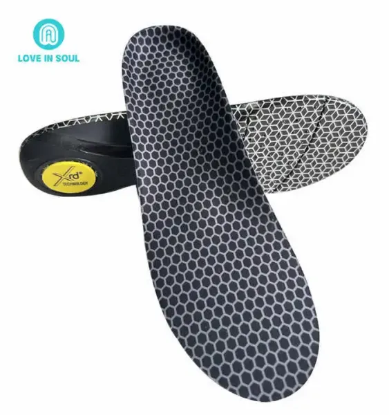 Design Love In Soul HexaTech Insoles Black Shoes - 4