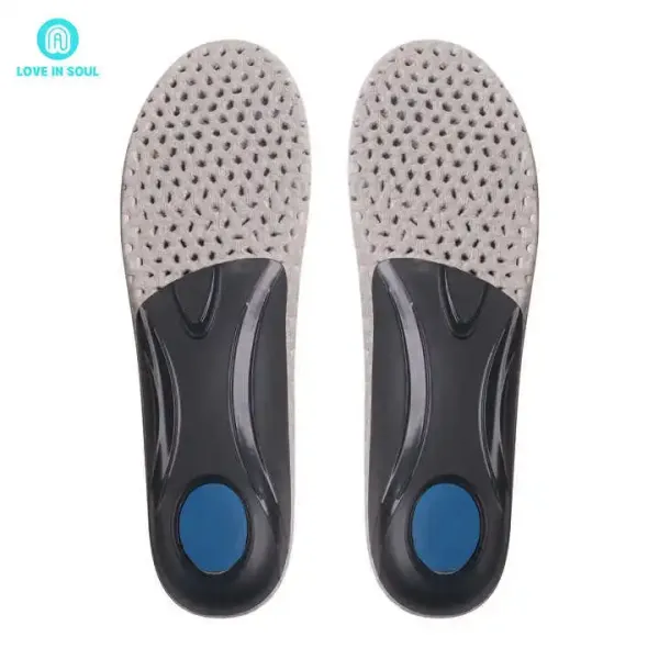Design Love In Soul HexaTech Insoles Black Shoes - 7
