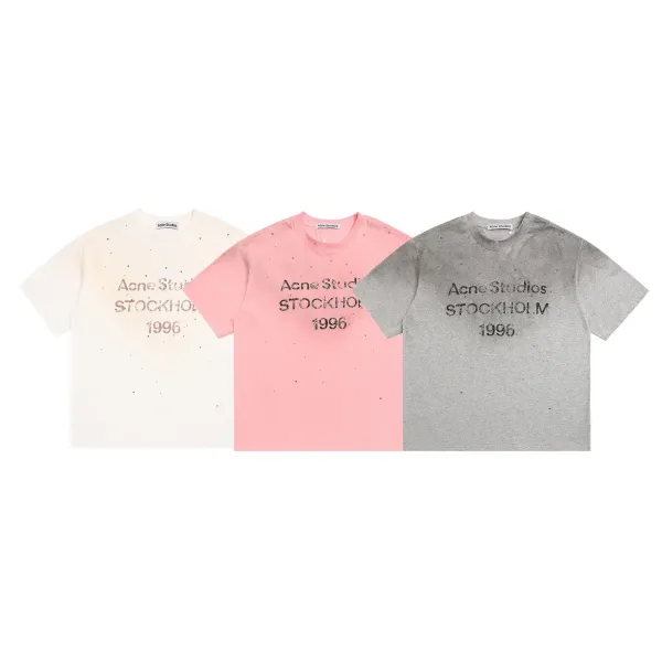 Acne Studios Stockholm 1996 Olive Green T-Shirt - 17
