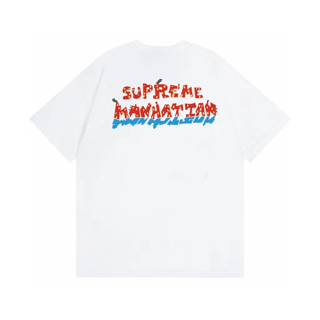 Supreme Bandana Box Logo T-Shirt Navy - 5