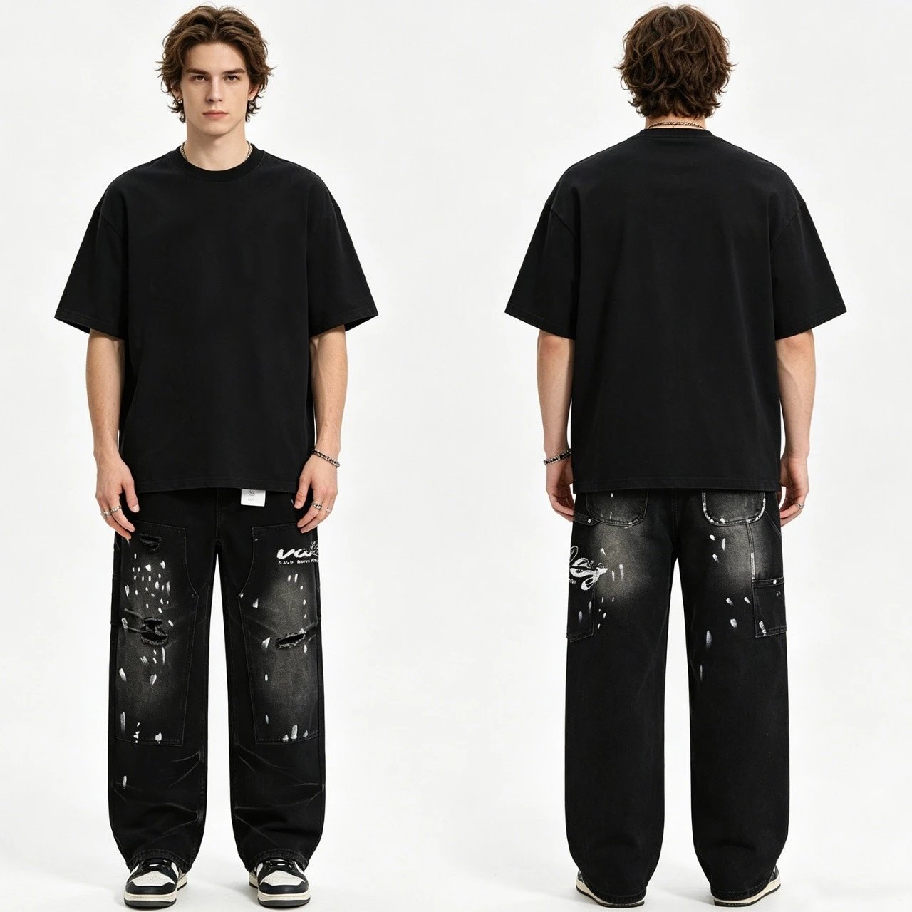 Vale Forever Splatter Distressed Jeans photo 7