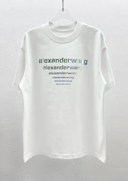 Alexander Wang Graphic Print Black T-Shirt - 22