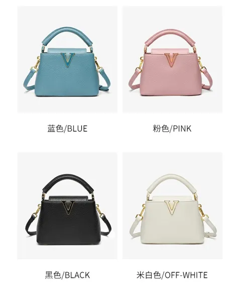 Valentino VLogo Mini Top Handle Bag Pink Handbag - 12