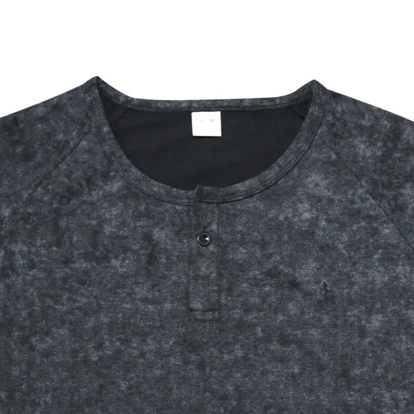 Design Henley T-Shirt Army Green T-Shirt - 14