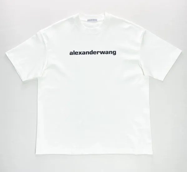 Alexander Wang Graphic Print Black T-Shirt - 38