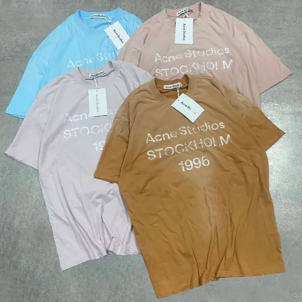 Acne Studios Stockholm 1996 Olive Green T-Shirt - 44