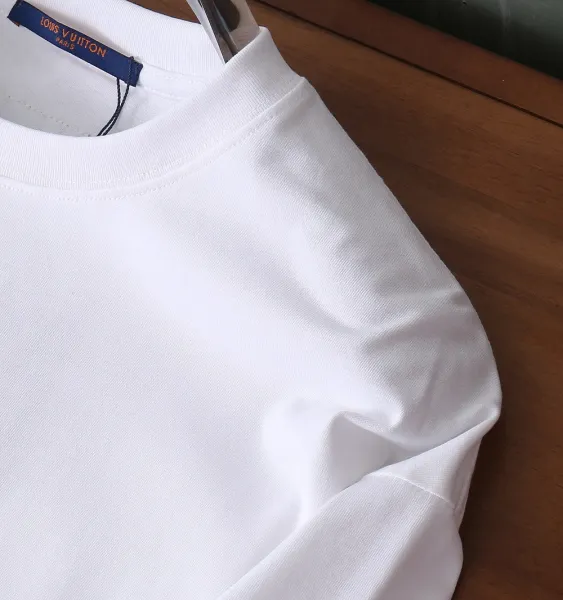 Louis Vuitton Blurred Logo T-Shirt White - 17