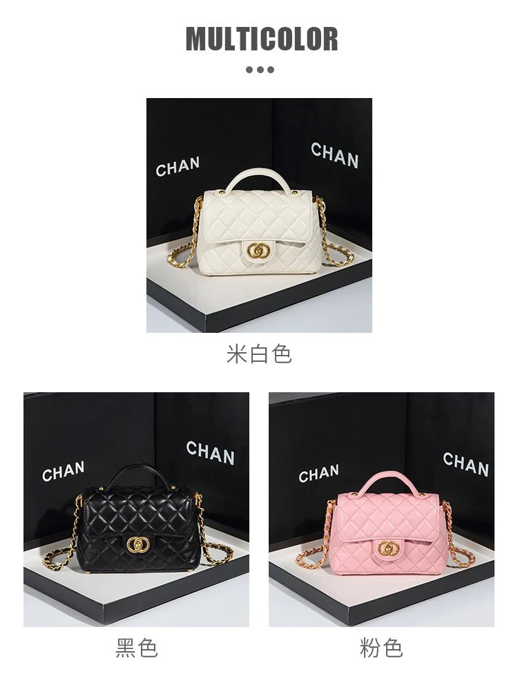 Chanel Mini Flap Bag Pink Quilted Leather Handbag - 7