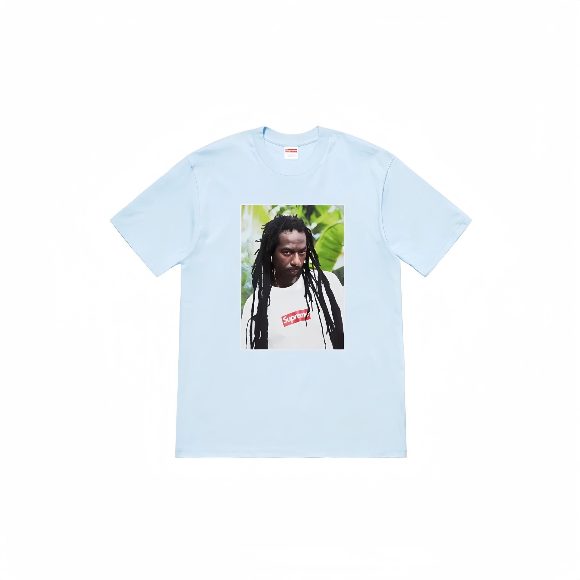 Supreme Photo Print Light Blue T-Shirt