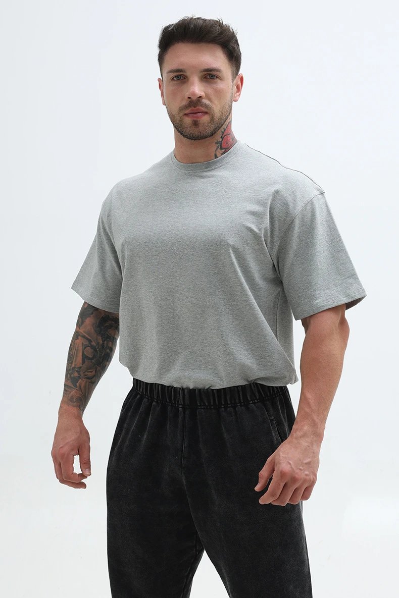 Design Basic Crew Neck Black T-Shirt - 26