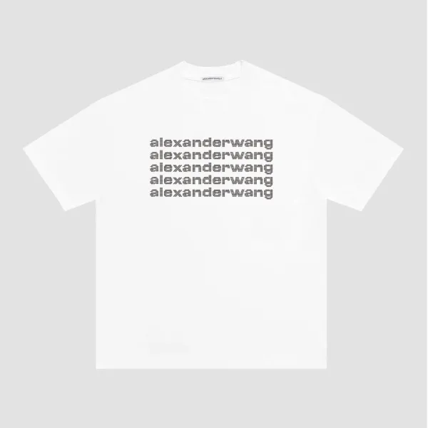Alexander Wang Graphic Print Black T-Shirt - 35