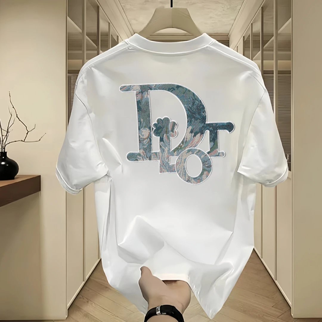 Dior Oblique Floral Print Black T-Shirt - 11