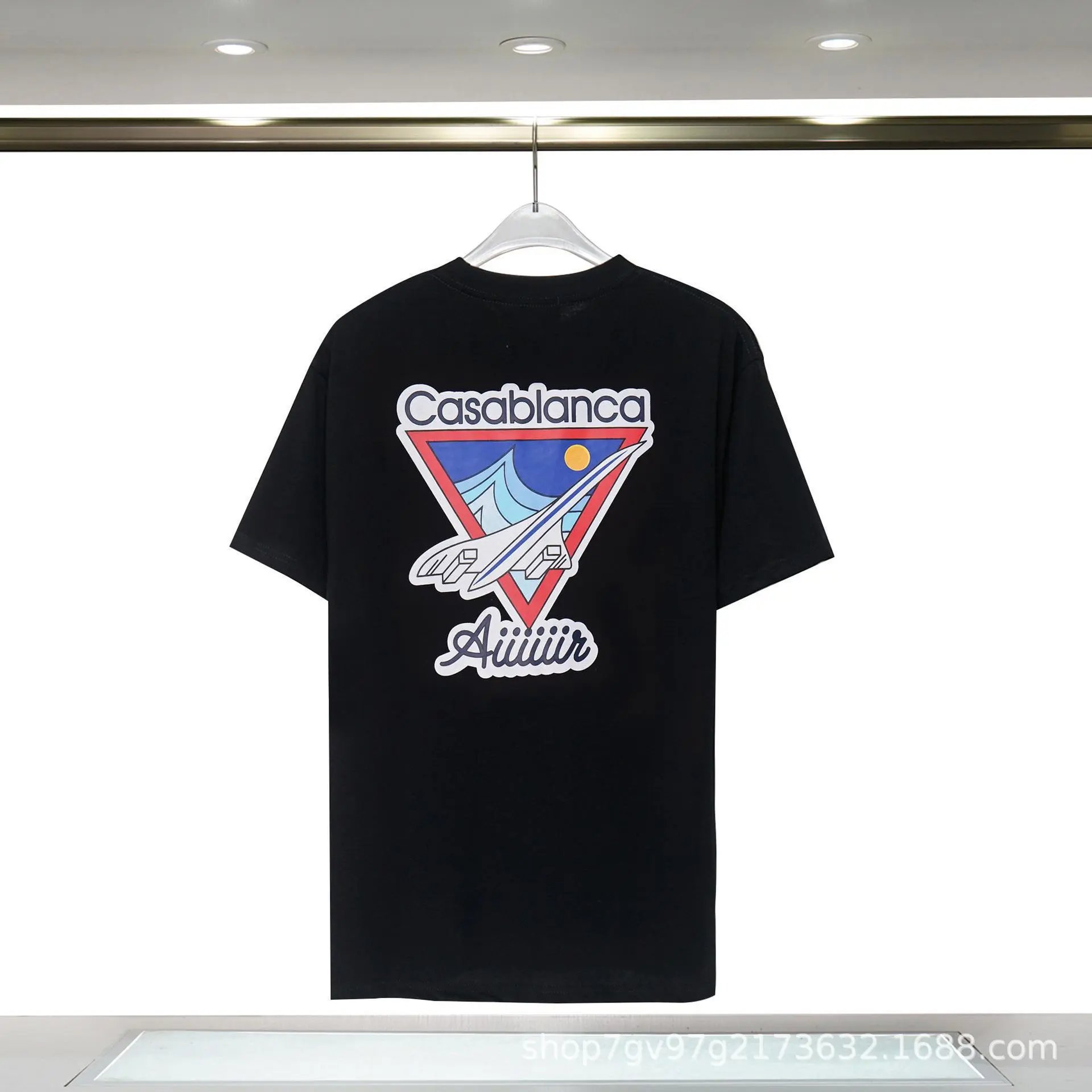 Casablanca Letter Logo T-Shirt photo 6