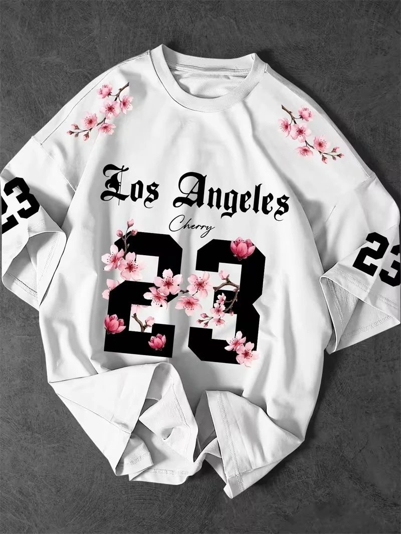 Design Los Angeles Flames 23 Jersey T-Shirt - 6