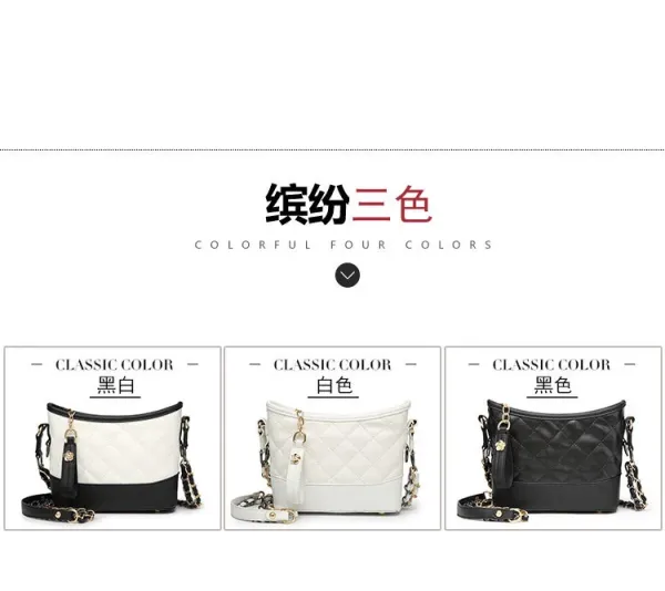 Chanel Gabrielle Hobo Bag Black Quilted Leather Shoulder Bag - 7