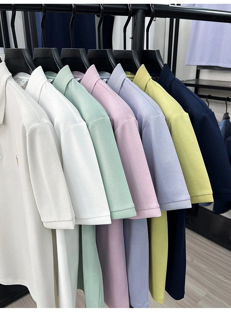 Polo Ralph Lauren Classic Fit Pique Polo Shirt Mint Green - 19