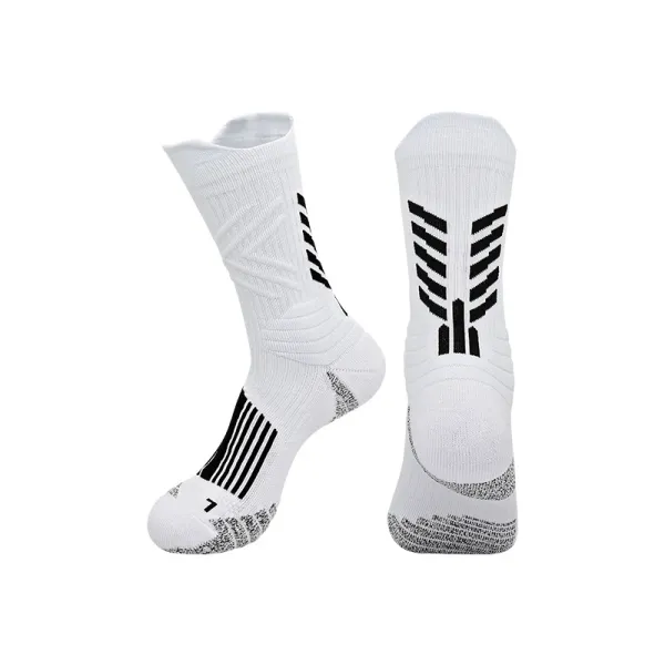 Design Performance Crew Socks White / Black - 1