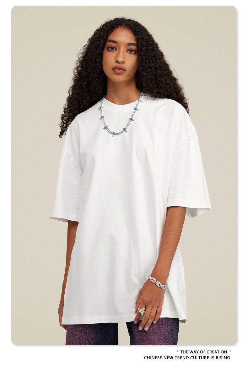 Design Beingmove Washed Beige Oversized T-Shirt T-Shirts - 22