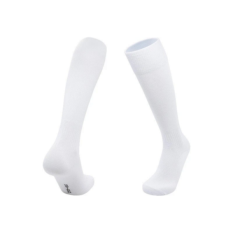 White Knee-High Sports Socks