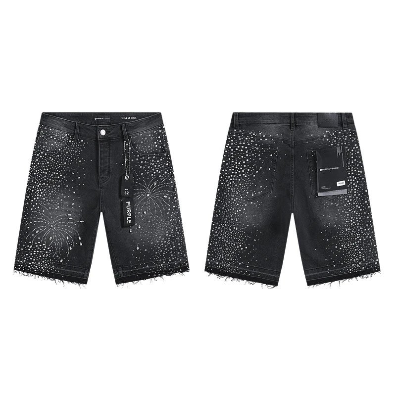 Purple Brand Relaxed Jeans Shorts photo 5