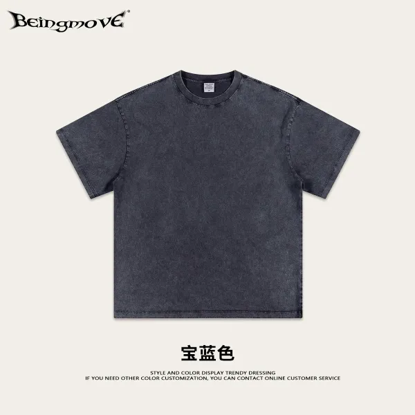 Design Beingmove Washed Denim T-Shirt T-Shirts - 1