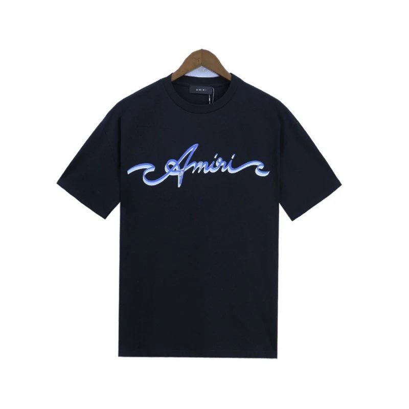 Splatter Camo Tie-Dye Letter T-Shirt photo 8