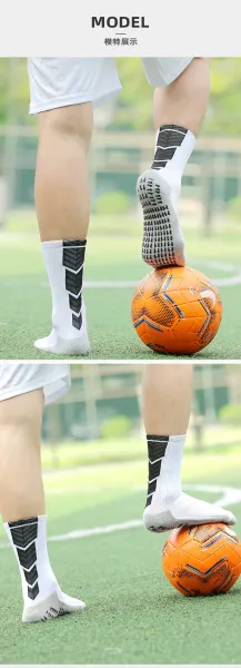 Design Performance Grip Socks Black / Gray - 8