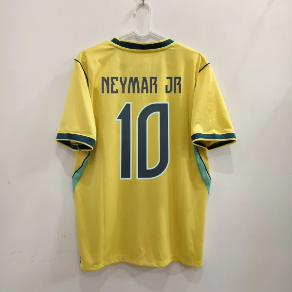 Paris Saint-Germain Neymar Jr 2018 FIFA World Cup Away Jersey Navy Blue - 6