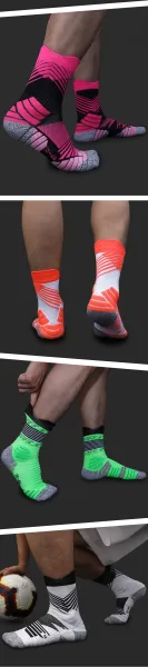 Design Performance Sock Pink Black Gray Socks - 13