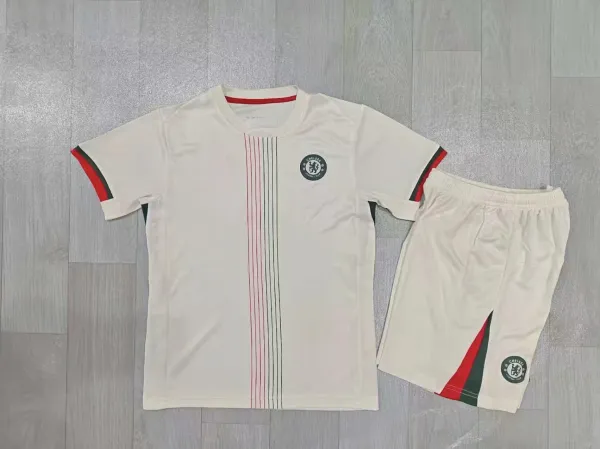 FC Barcelona x Spotify 2024 Third Kit Beige Jersey and Black Shorts Set - 17