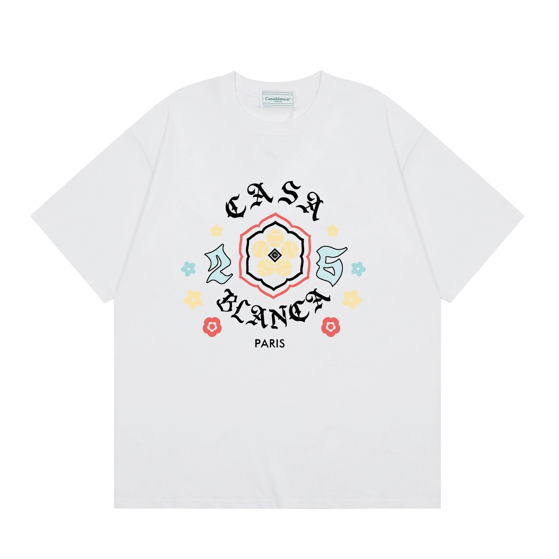 Casablanca Casa Blanca Paris Graphic T-Shirt White