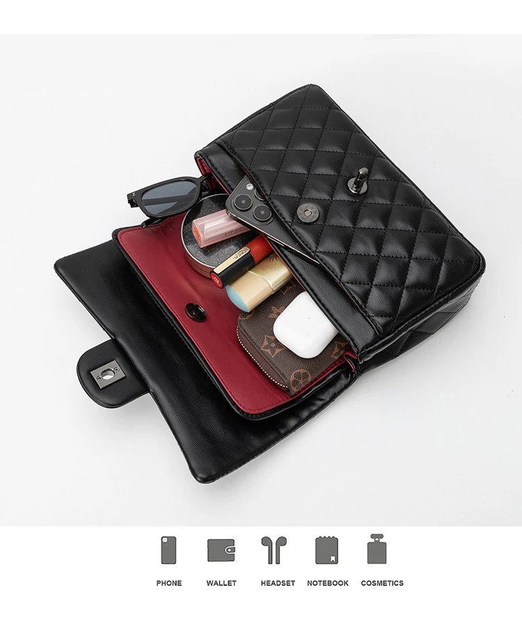 Chanel Classic Flap Bag Burgundy Quilted Leather with Gold Hardware Shoulder Bag - 11