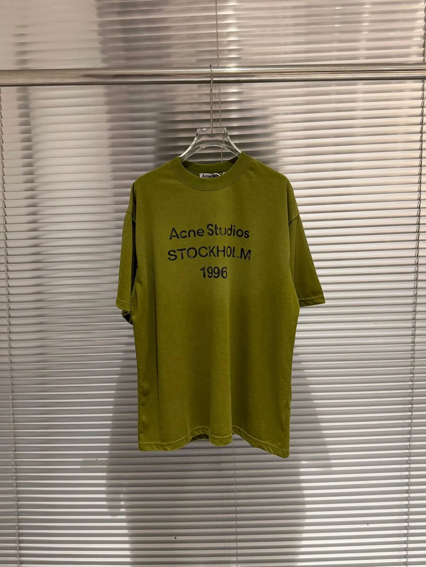 Acne Studios Stockholm 1996 Olive Green T-Shirt