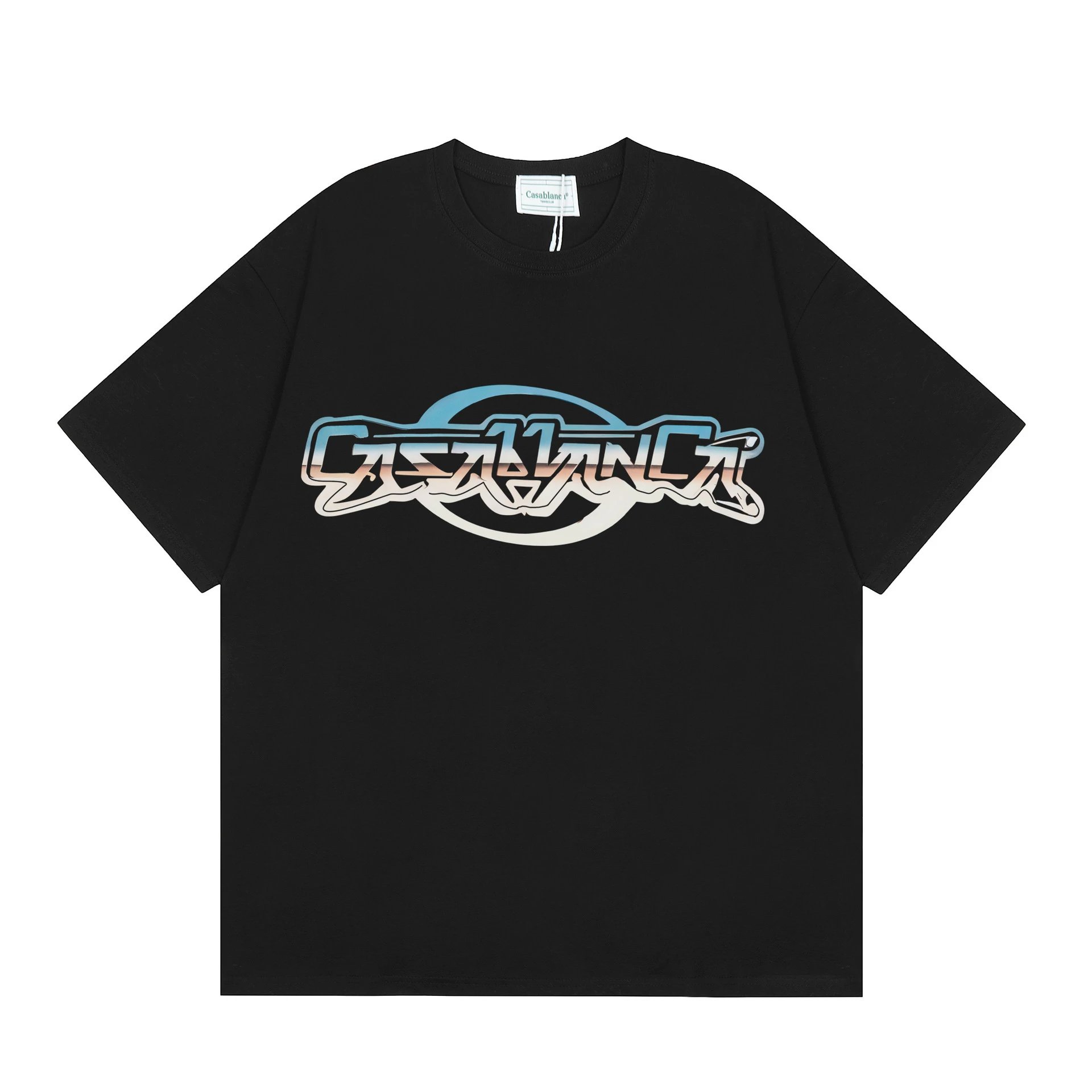 Casablanca Gradient Logo Black T-Shirt