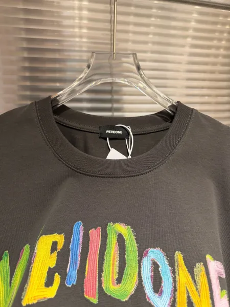 Design WEIDONE Rabbit Graphic Oversized T-Shirt Charcoal Gray T-Shirts - 33