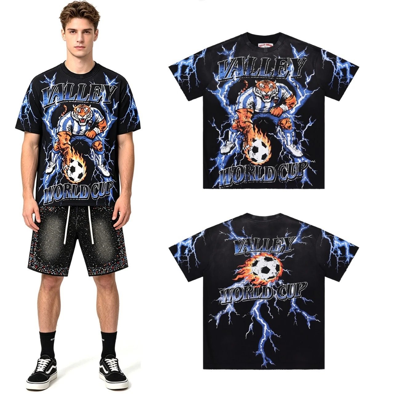 Valley World Cup Hip-Hop T-Shirt photo 4