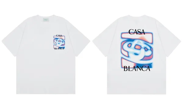 Casablanca Casa Blanca Archway Graphic T-Shirt White - 5