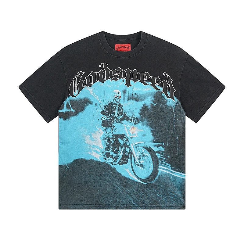 Godspeed Manifested In MMXIII Black Graphic T-Shirt - 22