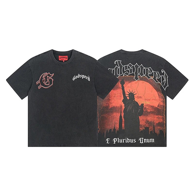 Godspeed Manifested In MMXIII Black Graphic T-Shirt - 25