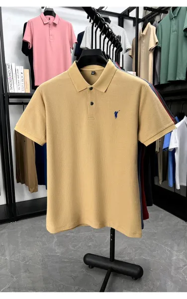 Polo Ralph Lauren Mesh Polo Beige Polo Polo Shirt - 19