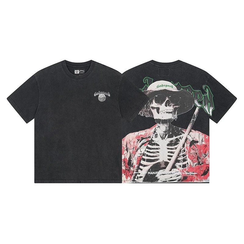 Godspeed Manifested In MMXIII Black Graphic T-Shirt - 6