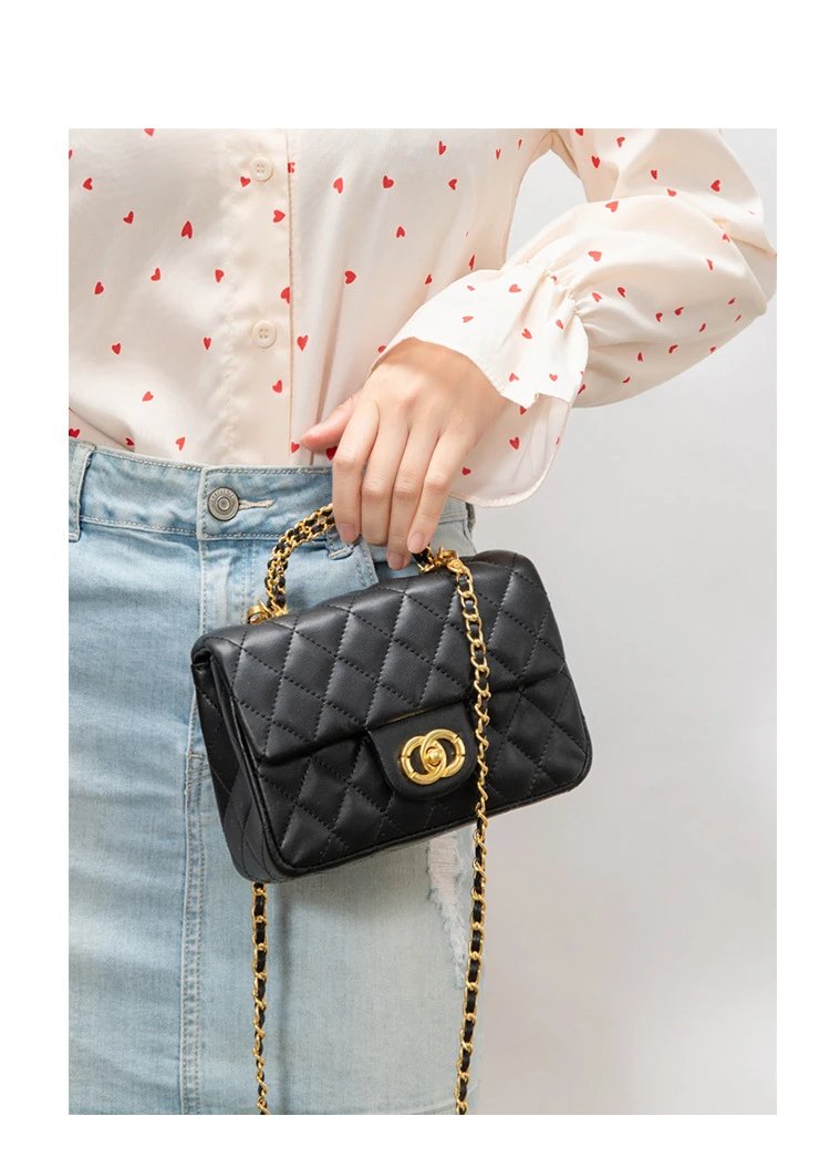 Chanel Classic Flap Bag White Quilted Leather Handbag - 16