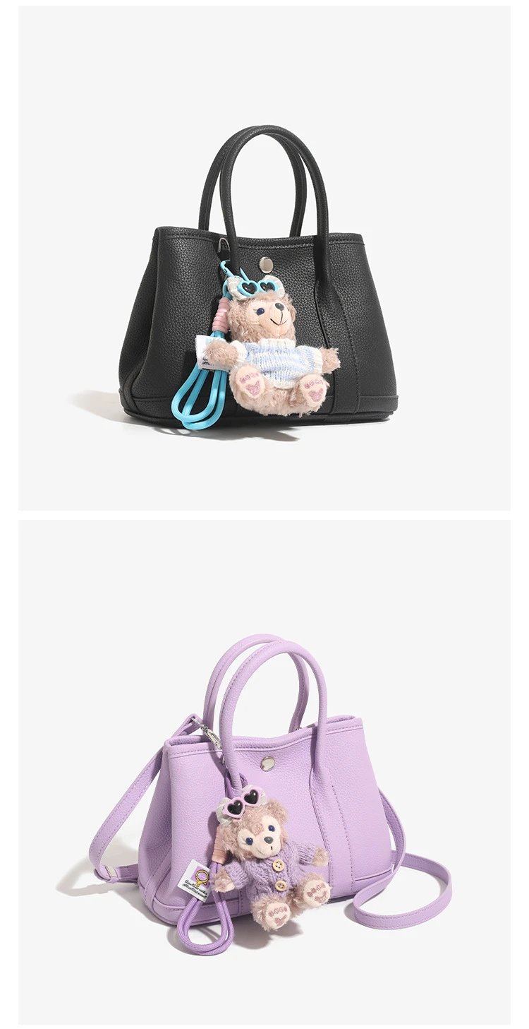 Disney x Sanrio Duffy the Disney Bear Pink Tote Handbag - 19