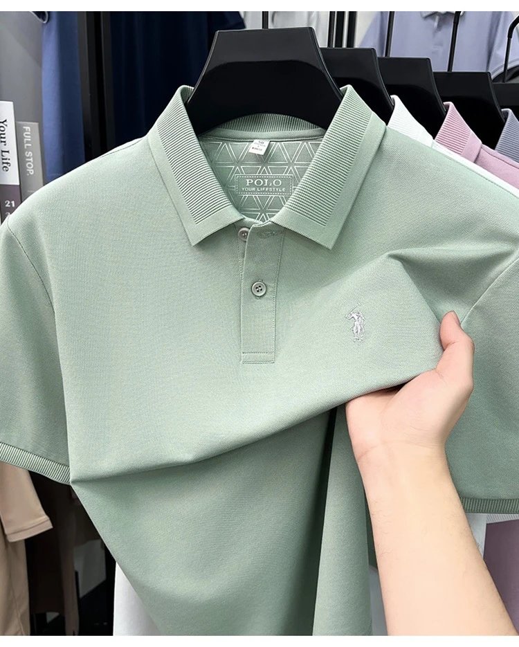 Polo Ralph Lauren Classic Fit Pique Polo Shirt Mint Green - 39