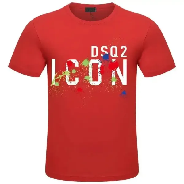 Dsquared2 Icon Graphic Print Black T-Shirt - 4