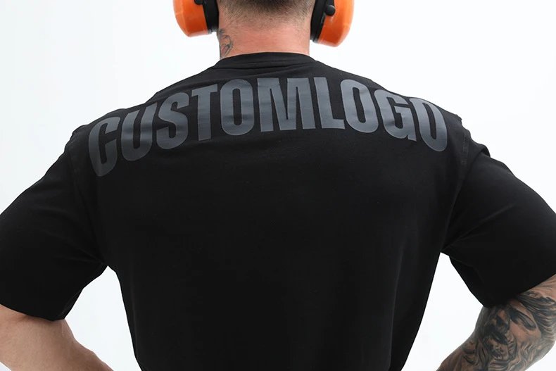 Design Basic Crew Neck Black T-Shirt - 21