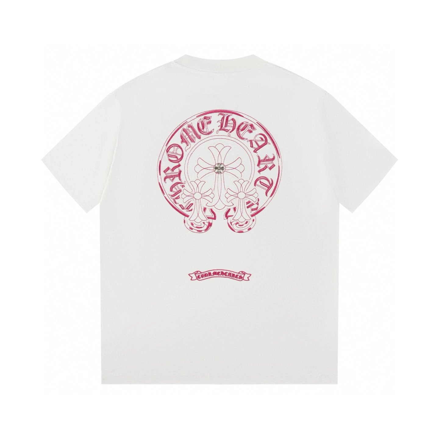 Chrome Hearts Chain Necklace Print Black T-Shirt - 5
