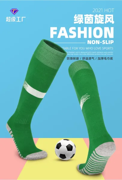 Design Knee-High Soccer Socks Red / White - 4