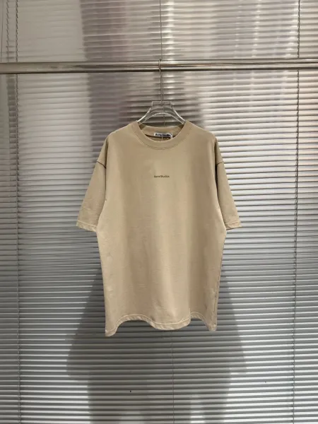 Acne Studios Heart Logo Oversized T-Shirt Pink - 21