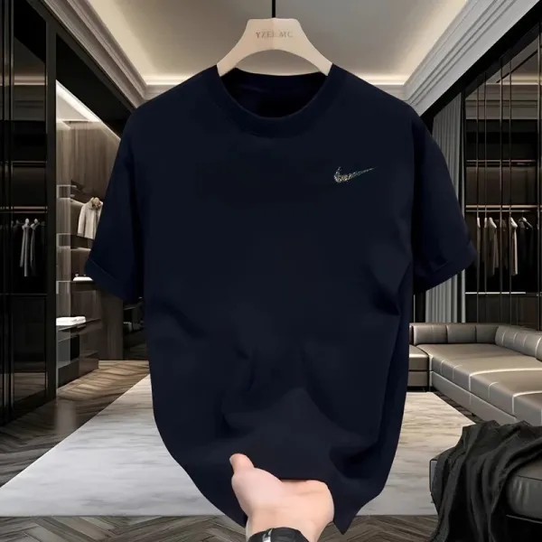 Design Nike Swoosh Art Print White T-Shirt Tops.t Shirts - 10
